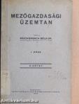 Mezőgazdasági üzemtan I/2.