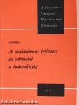 A szocializmus fejlődése az utópiától a tudományig