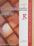 Szövegszerkesztési ismeretek "B"