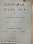 Mathematikai és physikai lapok 1917. június-október