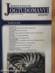 Romániai Magyar Jogtudományi Közlöny 2006/2.