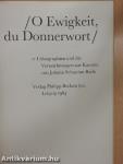 O Ewigkeit, du Donnerwort