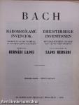 Háromszólamú invenciók/Elemző tanulmányok Bach háromszólamú invencióihoz