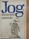 Jogtörténeti szemle 1987