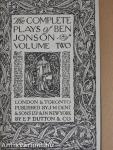 The complete plays of Ben Jonson II.