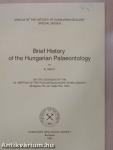 Brief History of the Hungarian Palaeontology