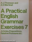 A Practical English Grammar Exercises 7