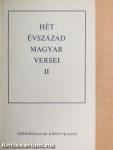 Hét évszázad magyar versei II. (töredék)