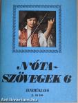 Nótaszövegek 6.