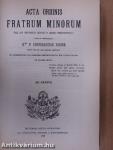 Acta Ordinis Fratrum Minorum 1967/1968