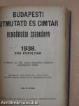 Budapesti utmutató és cimtár 1938.