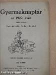 Gyermeknaptár az 1929. évre