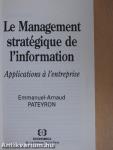 Le Management stratégique de l'information