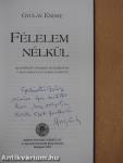 Félelem nélkül (dedikált példány)