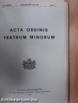 Acta Ordinis Fratrum Minorum 1967/1968