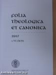 Folia Theologica et Canonica 2017