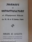 Journees de Motoviticulture et d'Equipement Viticole