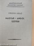 Magyar-angol szótár