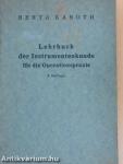 Lehrbuch der Instrumentenkunde für die Operationspraxis