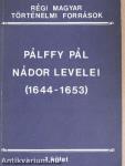 Pálffy Pál nádor levelei (1644-1653)