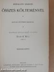 Kisfaludy Sándor összes költeményei II. (töredék)