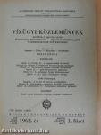 Vízügyi Közlemények 1962/1-4.