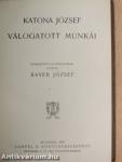 Katona József válogatott munkái