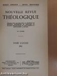 Nouvelle Revue Théologique Janvier-Decembre 1961