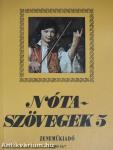 Nótaszövegek 5.