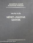 Német-magyar szótár