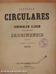 Litterae circulares ad venerabilem clerum almae dioecesis jaurinensis dimissae anno domini 1872-1874./Canones et decreta ss. Concilii Vaticani per sanctissimum dominum pium