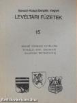 Borsod Vármegye levéltára feudális kori iratainak összevont helymutatója