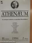 Athenaeum 1994. II. kötet 2. füzet