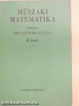 Műszaki matematika II.