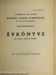 A szegedi M. Kir. Állami Klauzál Gábor Gimnázium negyvenharmadik évkönyve az 1940-41. iskolai évről