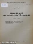 Egyetemes tizedes osztályozás 687-689.