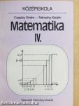 Matematika IV.