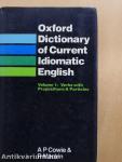 Oxford Dictionary of Current Idiomatic English I.