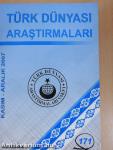 Türk Dünyasi Arastirmalari Kasim-Aralik 2007