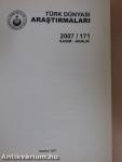 Türk Dünyasi Arastirmalari Kasim-Aralik 2007