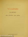 V. I. Lenin összes művei 21.