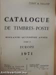 Catalogue de Timbres-Poste II/1971 - Europe