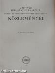 A Magyar Tudományos Akadémia Nyelv- és Irodalomtudományi Osztályának Közleményei XI. kötet 1-4. szám