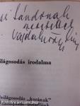 Az irodalmi áramlatok struktúrája és a felvilágosodás irodalma (dedikált példány)