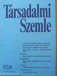 Társadalmi Szemle 1992. április