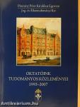 Oktatóink tudományos közleményei 1995-2007