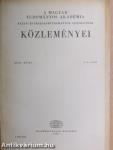 A Magyar Tudományos Akadémia Nyelv- és Irodalomtudományok Osztályának közleményei XXVI. 1-4.