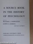 A Source Book in the History of Psychology