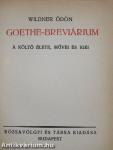 Goethe-Breviárium