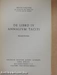 De Libro IV Annalium Taciti